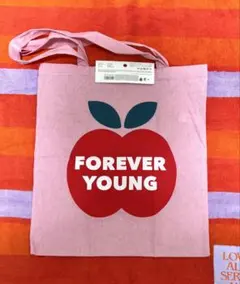 【新品未使用】フライングタイガー FOREVER YOUNG トートバッグ