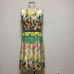MMJ Modernistic ストレッチドレス イエロー 美品 - メルカリ