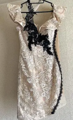 ジュエルズ アシンメトリーミニドレス Jewels