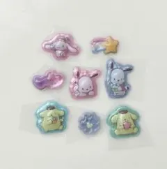 正規品　うるちゅるポップシール　サンリオ　ポムポムプリン　シナモロール