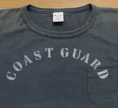チャンピオン T1011 ステンシル USCG COASTGUARD Tシャツ