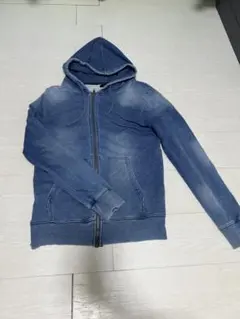 ジップパーカー デニム