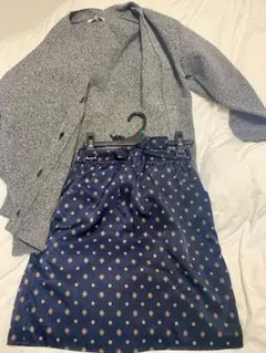 幾何学模様　スカート