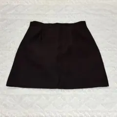 GRL インパン付き台形ミニスカート[ac1891] ブラウン L