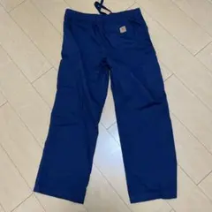 【美品】Carhartt ネイビー ペインターパンツ　ダブルニー