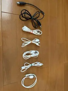 Micro USBケーブル 7本セット　TypeB