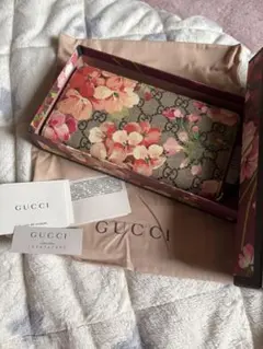 GUCCI 長財布 花柄 楽天市場】GUCCI グッチ 小銭入れ付き2つ折長財布 ダブルGロゴ花柄