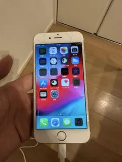 Apple iPhone 6 ゴールド 画面ひびあり