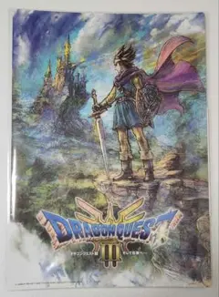 【未開封】 ドラゴンクエストIII ふくびき所☆A3アートボード/ロトの伝説編
