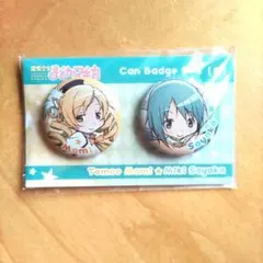 魔法少女まどか☆マギカ 巴マミ＆美樹さやか 缶バッジセット