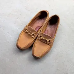 GUCCI グッチ ホースビットローファー　 レザー　キャメル　モカシン