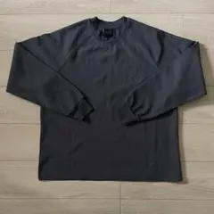 【最終値下げ】NEW ERA ワッフル 長袖カットソー チャコールグレー