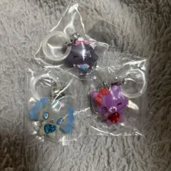 ジュエルペット めじるしアクセサリー２　ガーネット　サフィー　ダイアナ