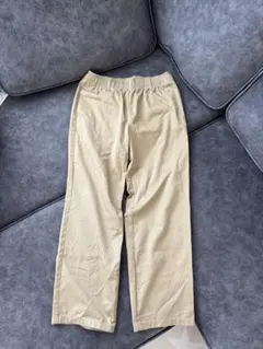 GU シェフパンツ　Ｌ　ベージュ　メンズ