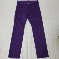美品 PS Paul Smith カラーデニムパンツ パープル XLのサムネイル