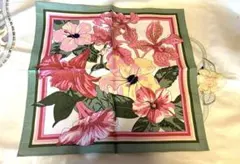 ジムトンプソン　ハンカチ　シルク