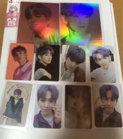 treasure マシホ　BOY トレカ　ポストカード　セット