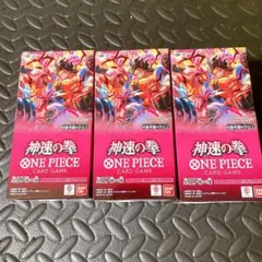 ワンピースカード 神速の拳 3BOX テープカット - メルカリ