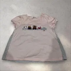 familiar フリル袖 半袖Tシャツ 90 - メルカリ familiar フリル袖 半袖Tシャツ 90