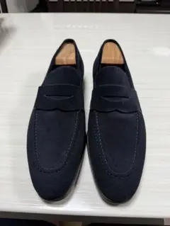 Santoni サントーニ　スエードローファー　9