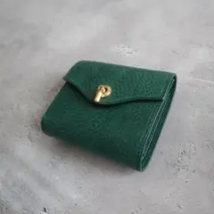 即納品】オコシ金具の三つ折り財布 マルゴー フルハンドメイド - メルカリ