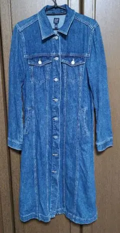 GAP DEMIN　ギャップ　デニム　ボタン　ワンピース　長袖　Sサイズ