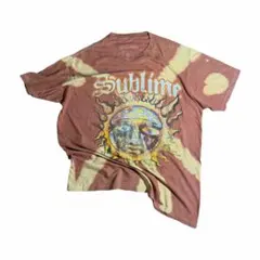 Sublime Tシャツ ブリーチ加工 タイダイ S バンT