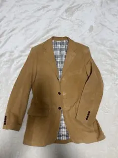 BURBERRY バーバリー ブラックレーベル スウェード ジャケット M
