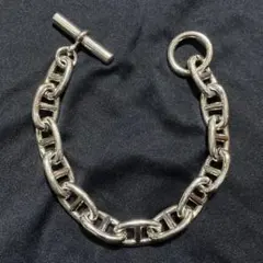 シェーヌダンクル デザイン アンカーチェーンブレスレット 13コマ