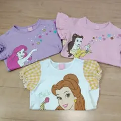 130cm BABYDOLL Disney 女の子 半袖Tシャツ まとめ売り