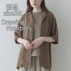 Drawing Numbers ドローイングナンバーズ オープンカラー シャツ 