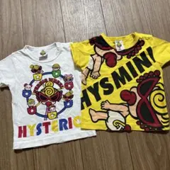 ティーシャツ2枚 ヒステリックミニ