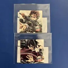 鬼滅の刃　コミケ　エンドロール　くじ　F賞　ステッカー　冨岡義勇　竈門炭治郎