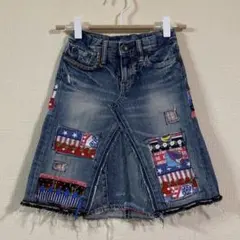 レア　豪華　ヒステリックグラマー　デニム　スカート　120サイズ