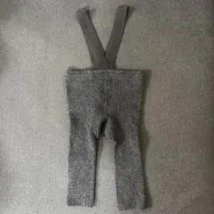 マリンブルー　サスペンダー付きリプレギンス ダークグレー　Sサイズ