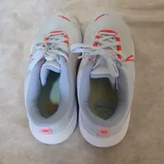 Nike ランニングシューズ グレー/オレンジ