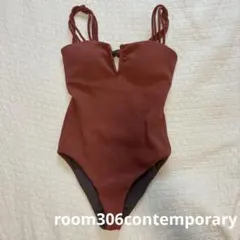 room306 CONTEMPORARY ワンピース水着 ブラウンのサムネイル