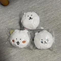 ふわもち！くまだらけぬいぐるみくじ E賞 3種類 ナガノ おかお