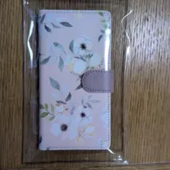 花柄手帳型Androidケース