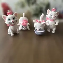 おしゃれキャット マリー ちゃん　 ガチャ　フィギュア 4体セット