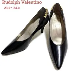 Rudolph Valentino チェーンデザインパンプス 90sレトロのサムネイル