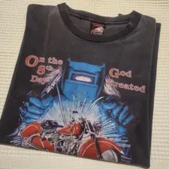 60s vintage モーターサイクル バイカー tシャツ フレイム 50s - メルカリ