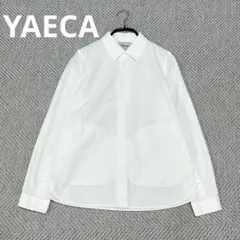 極美品 ヤエカ コンフォートシャツ ホワイト スタンダードSのサムネイル