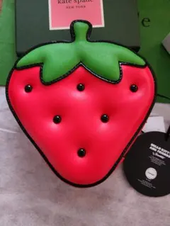 最終値下げ★ケイトスペード ハローキティストロベリー ミニクロス