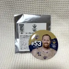 琉球ゴールデンキングス／アレックス・カーク Bリーグファイナル 缶バッジのサムネイル