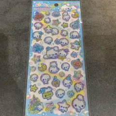 キャンディグリッターステッカー あわわちゃん ボンボンドロップシール