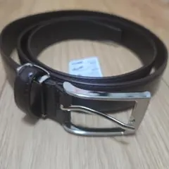 ブラウン 牛革 ベルト 最大100cm