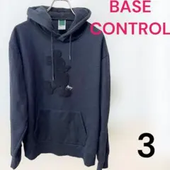 BASE CONTROL ディズニー裏起毛パーカー　ミッキー 3サイズのサムネイル