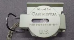 実物　CAMMENGA Model 3H コンパス 収納ケース付き CAMMENGA カメンガ 軍用 レンザティックコンパス トリチウムコンパス