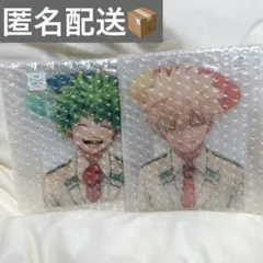 僕のヒーローアカデミア アクリルMEGAフィギュア 緑谷出久 爆豪勝己